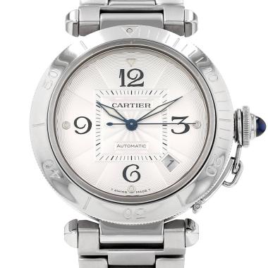 Montre Cartier Pasha en acier Ref: Cartier - 2378  Vers 1998