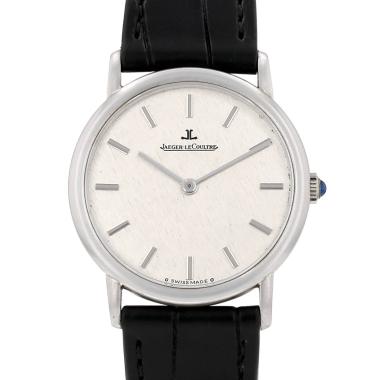 Vintage Jaeger-LeCoultre watch in white gold, circa 1970