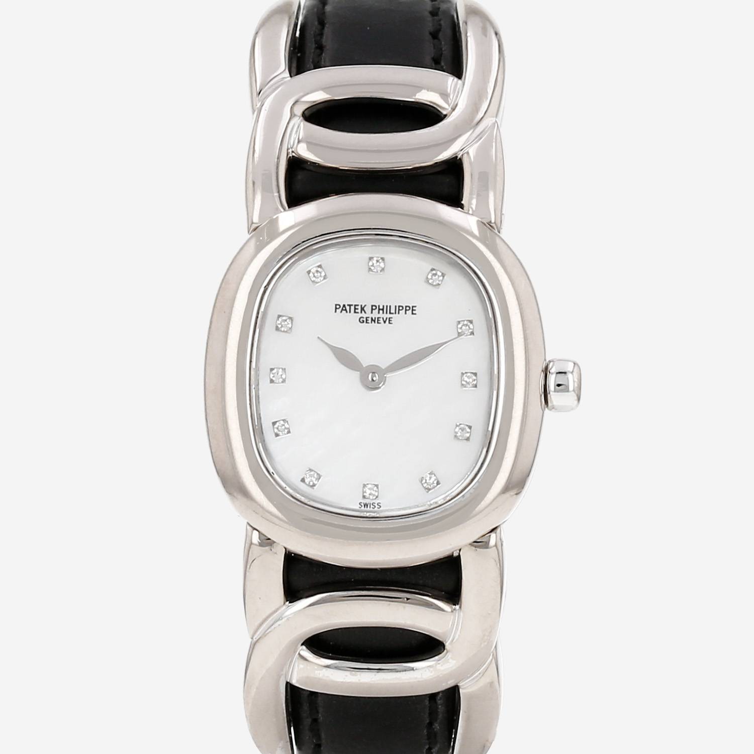Reloj Patek Philippe Ellipse de oro blanco Circa 1990