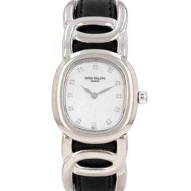 Reloj Patek Philippe Ellipse de oro blanco Circa 1990