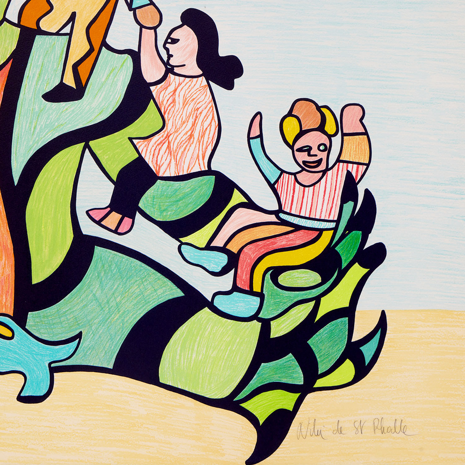 Le monstre - 1995 - Detail D4