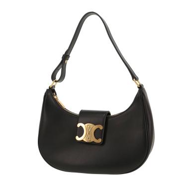 Sac à main Celine  Ava Triomphe en cuir noir