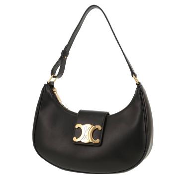 Sac à main Celine  Ava Triomphe en cuir noir