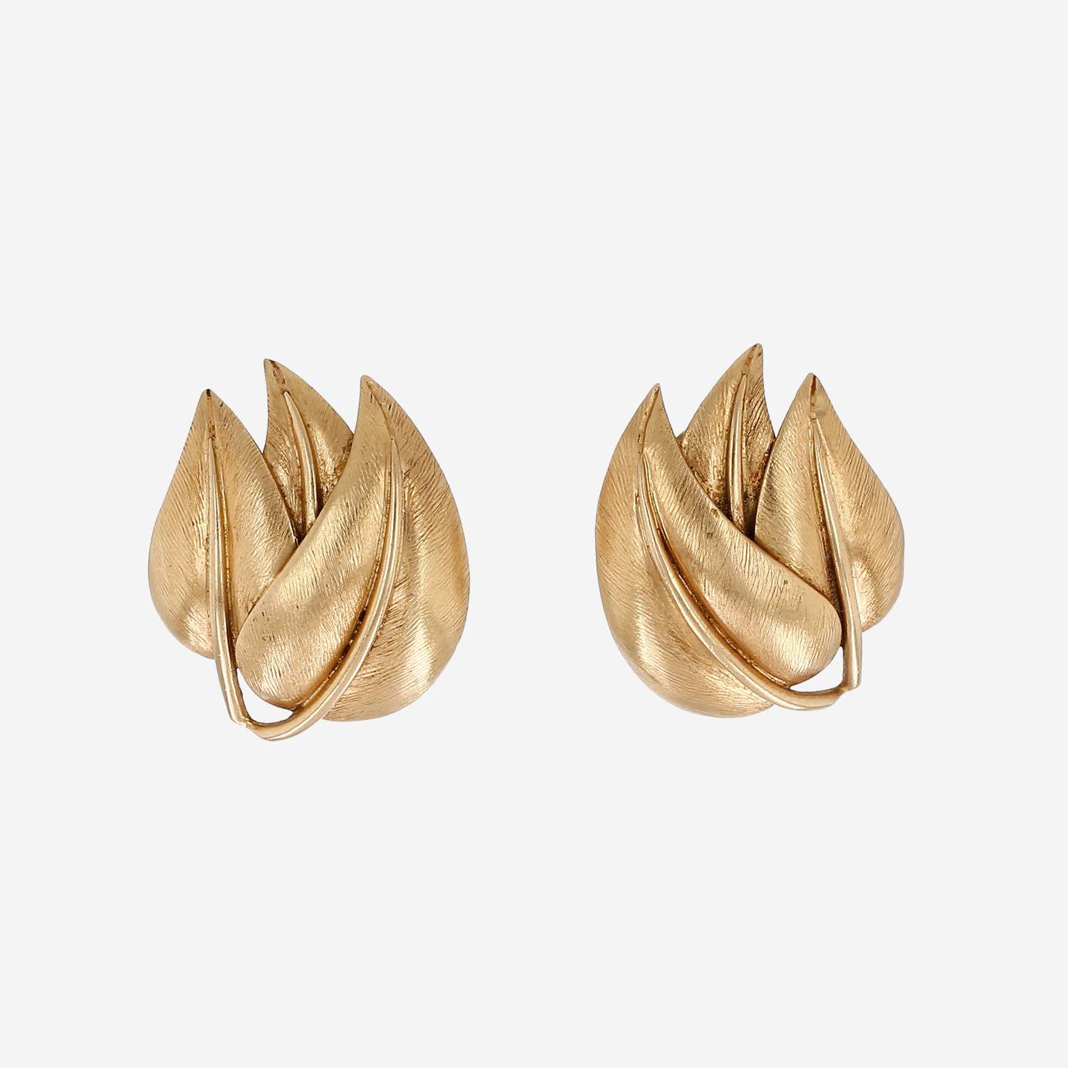 Pendientes Vintage  de oro amarillo