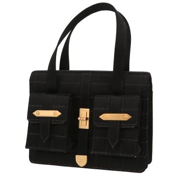 Borsa Chanel   in tela nera