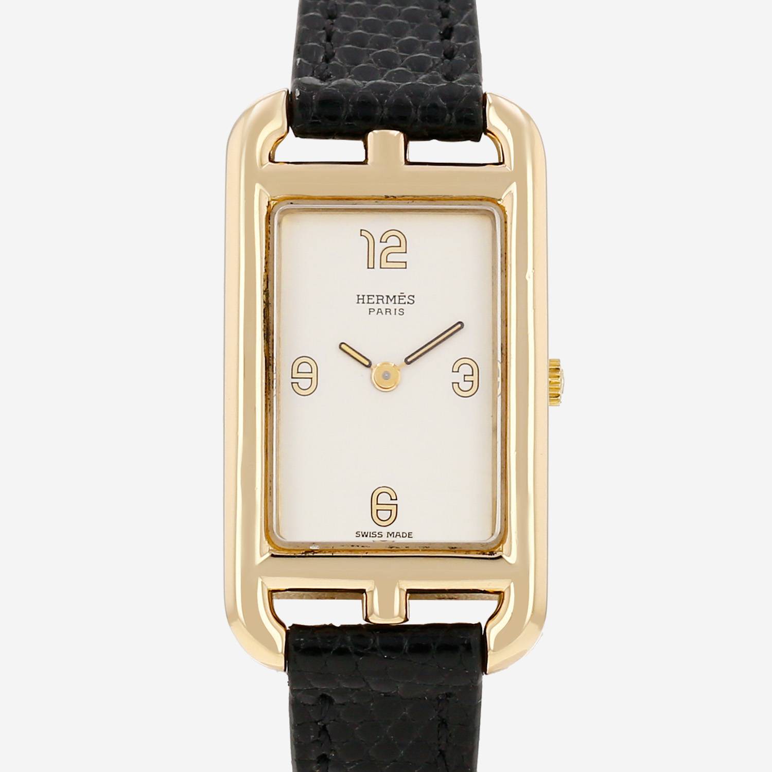 Reloj Hermès Cape Cod Nantucket de oro amarillo Circa 2000