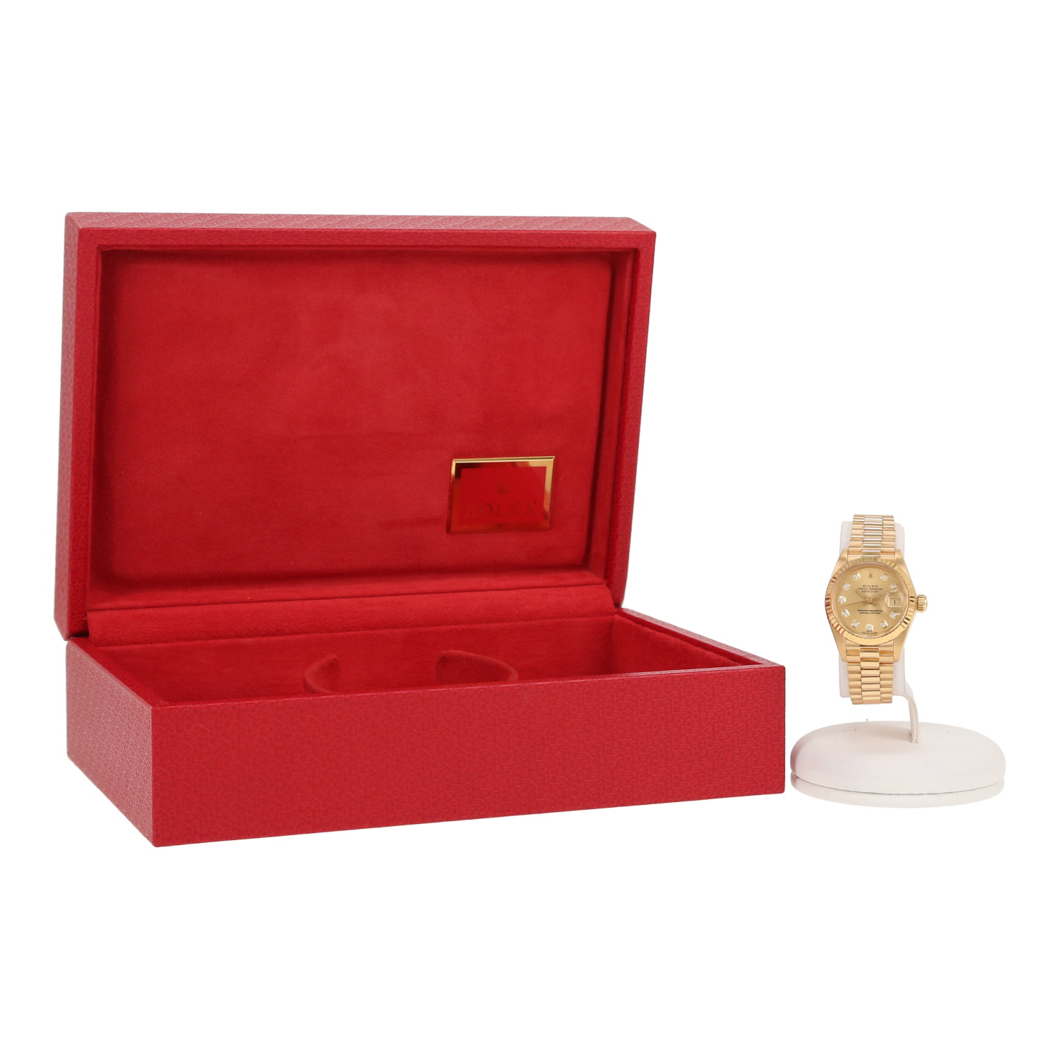 Montre Rolex Datejust Lady en or jaune Vers 1981 - Detail D2