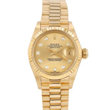 Rolex Datejust Lady  in yellow gold Circa 1981