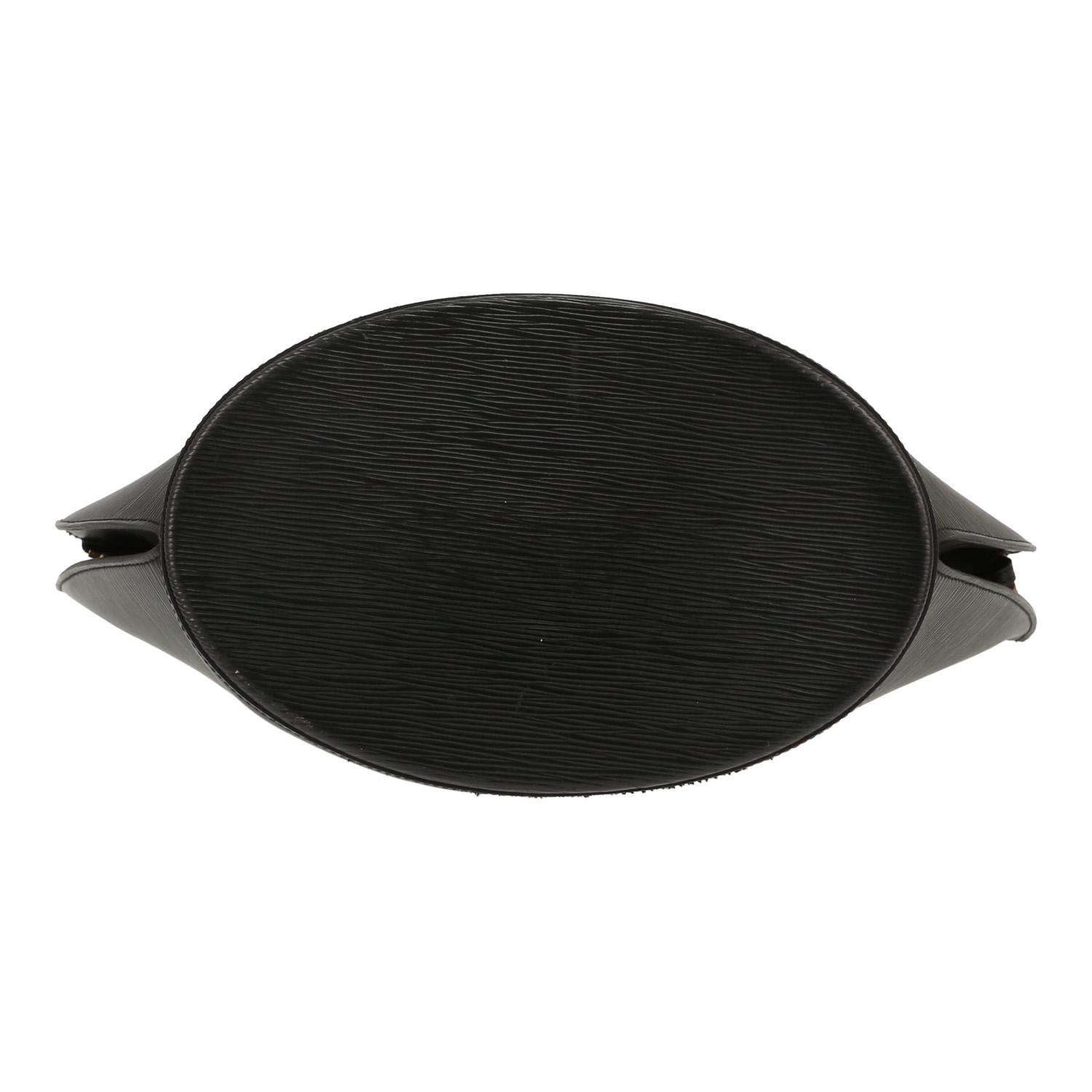 Louis Vuitton  Saint Jacques handbag  in black epi leather - Detail D1