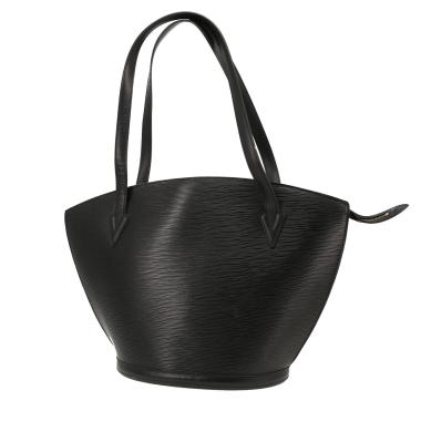 Sac à main Louis Vuitton  Saint Jacques en cuir épi noir