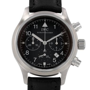 Orologio IWC Pilot's Watches Chronograph in acciaio Circa 2000