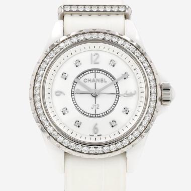 Reloj Chanel J12 de cerámica y acero Circa 2010