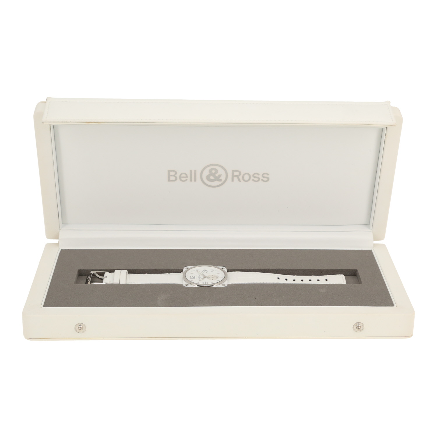 Reloj Bell & Ross BRS98 de cerámica y acero Ref: Bell & Ross - BRS White Ceramic  Circa 2010