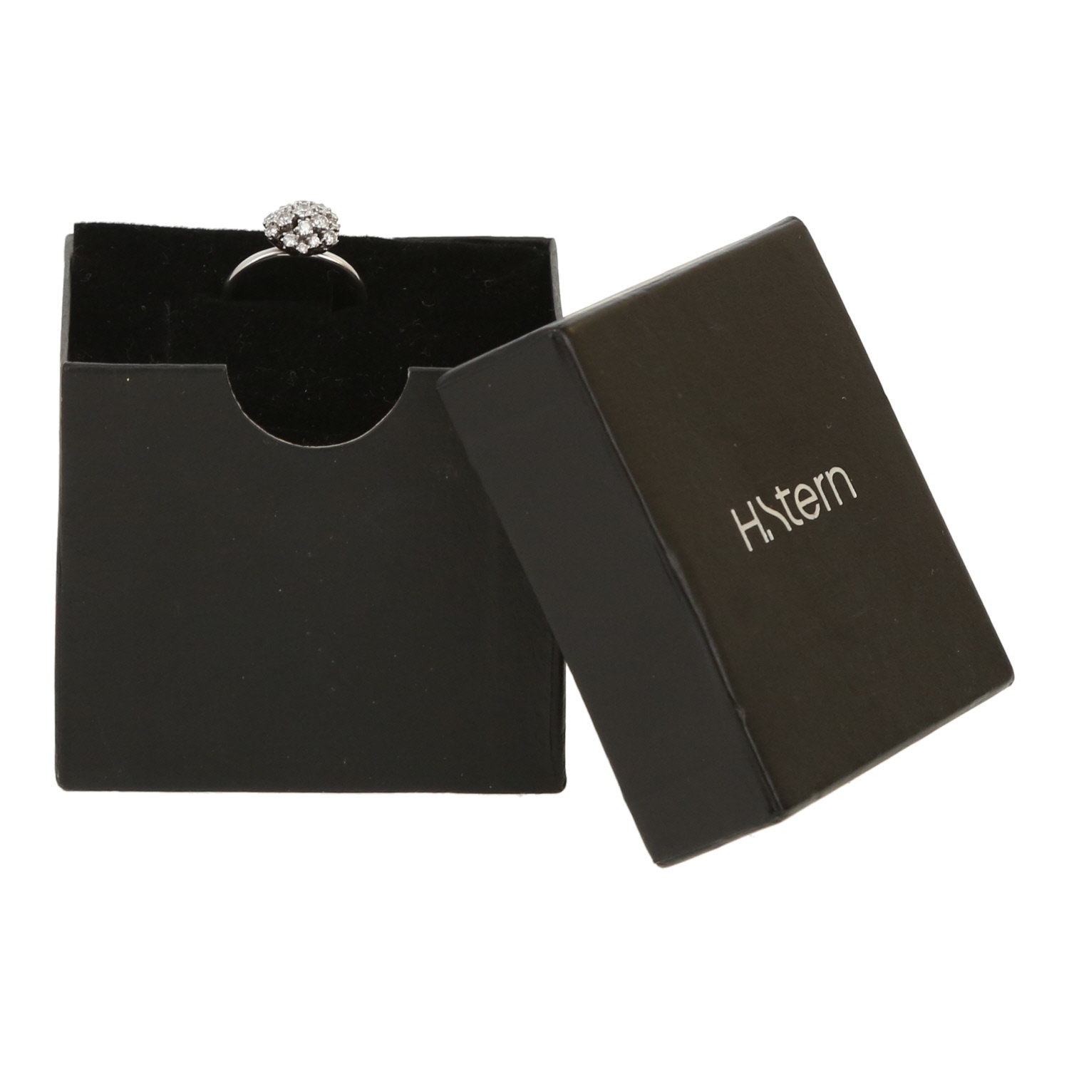 Bague H. Stern  en or blanc et diamants - Detail D2