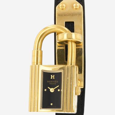 Reloj Hermès Kelly chapado en oro