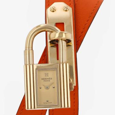 Orologio Hermès Montre Kelly in oro placcato Ref: Hermès - KE1.201  Circa 2000