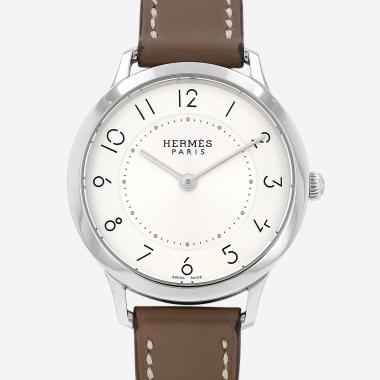 Reloj Hermès Slim de acero Ref: Hermès - CA2. 210  Circa 2010