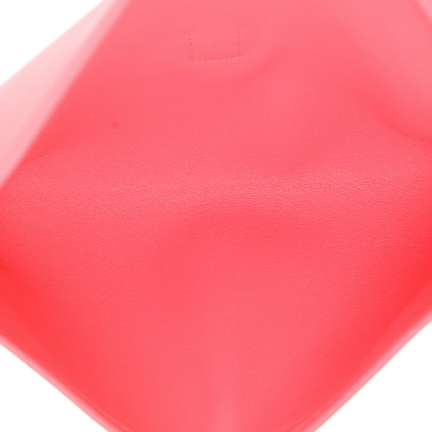 Pochette Hermès  Jige en cuir Swift rose Azalée - Detail D3