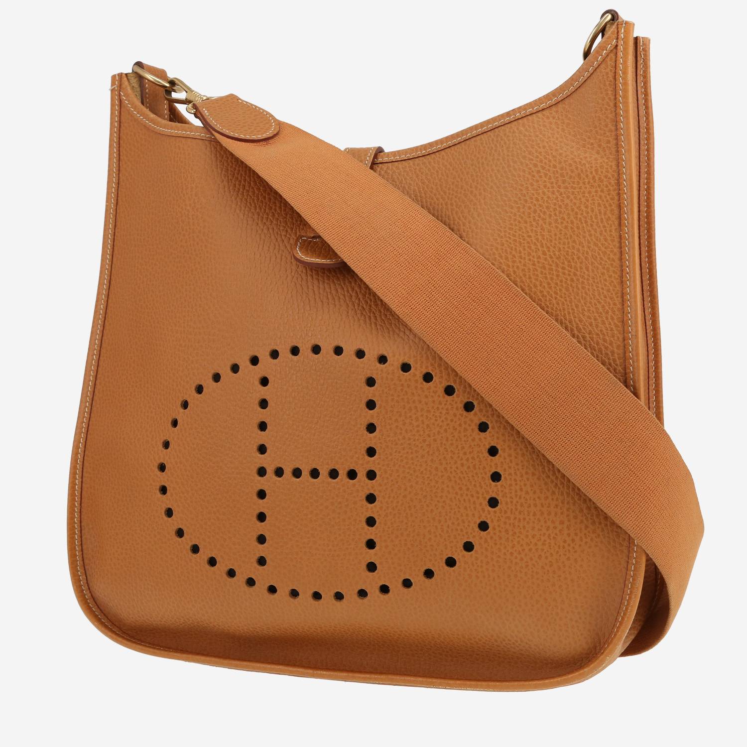 Hermès  Evelyne shoulder bag  in natural