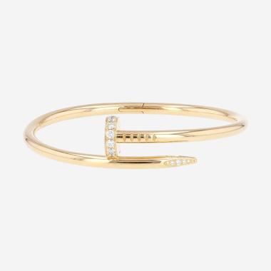Cartier Juste un clou bracelet in yellow gold and diamonds