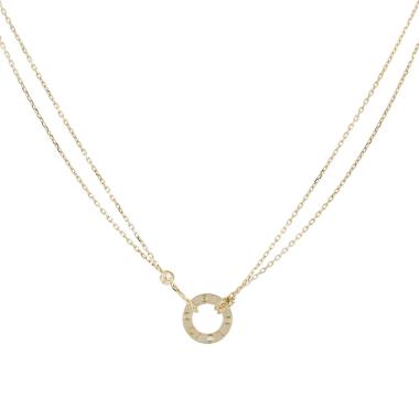 Cartier Love necklace in yellow gold and diamonds