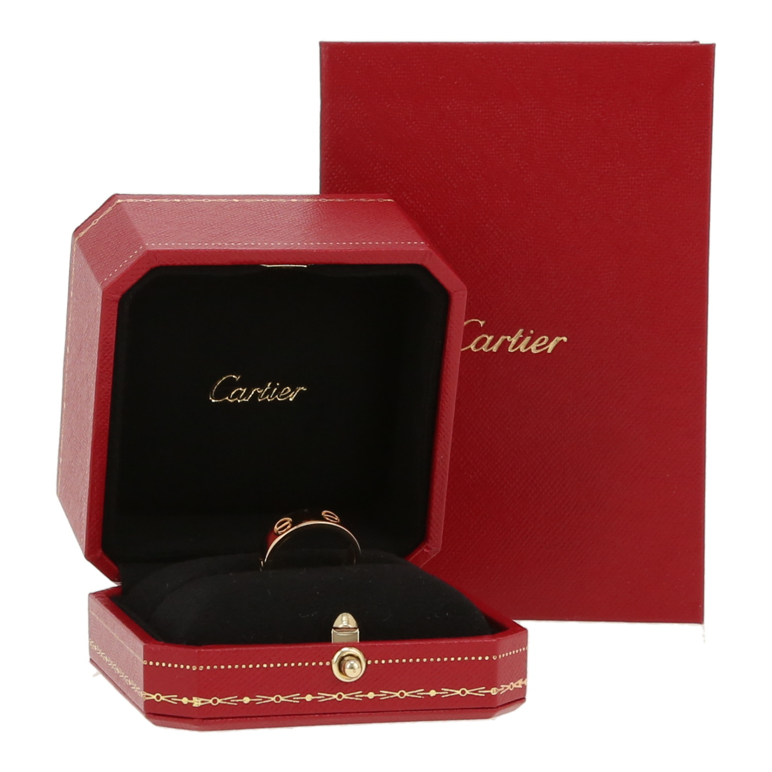 Bague Cartier Love en or jaune - Detail D2