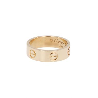 Sortija Cartier Love de oro amarillo