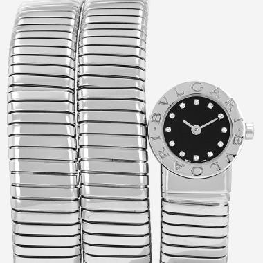 Montre Bulgari Tubogas en acier Ref: Bulgari - BB191TS  Vers 2000
