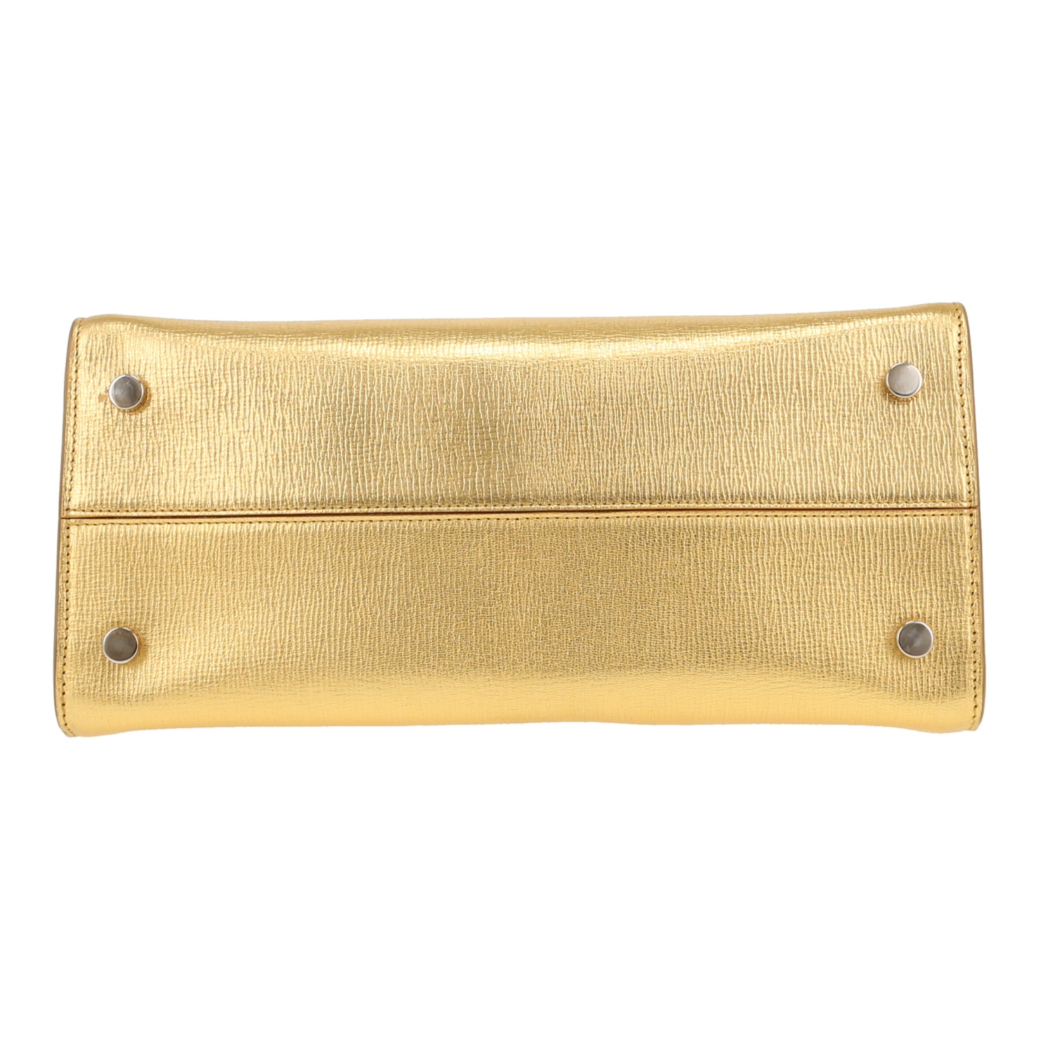 Bolso de mano Dior  Diorever en cuero dorado - Detail D1