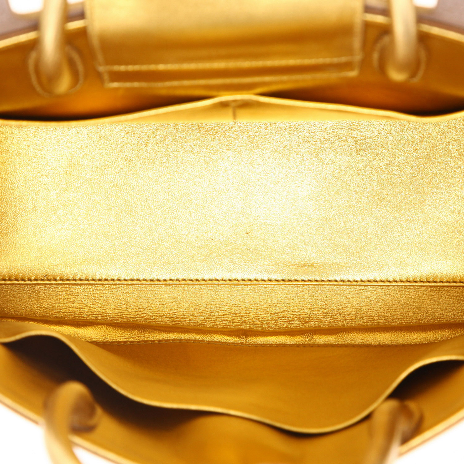 Borsa Dior  Diorever in pelle dorata - Detail D3