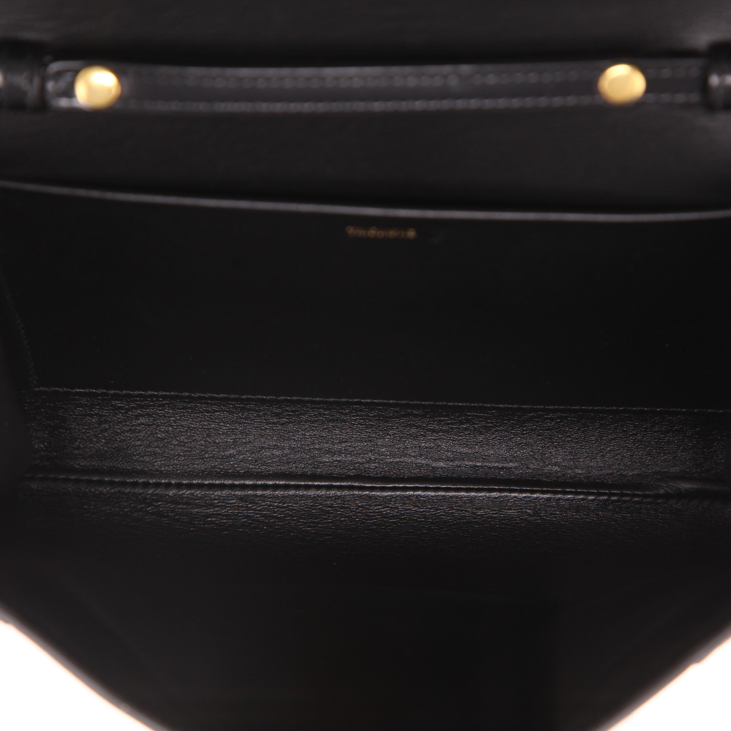 Sac bandoulière Celine   en cuir noir - Detail D3