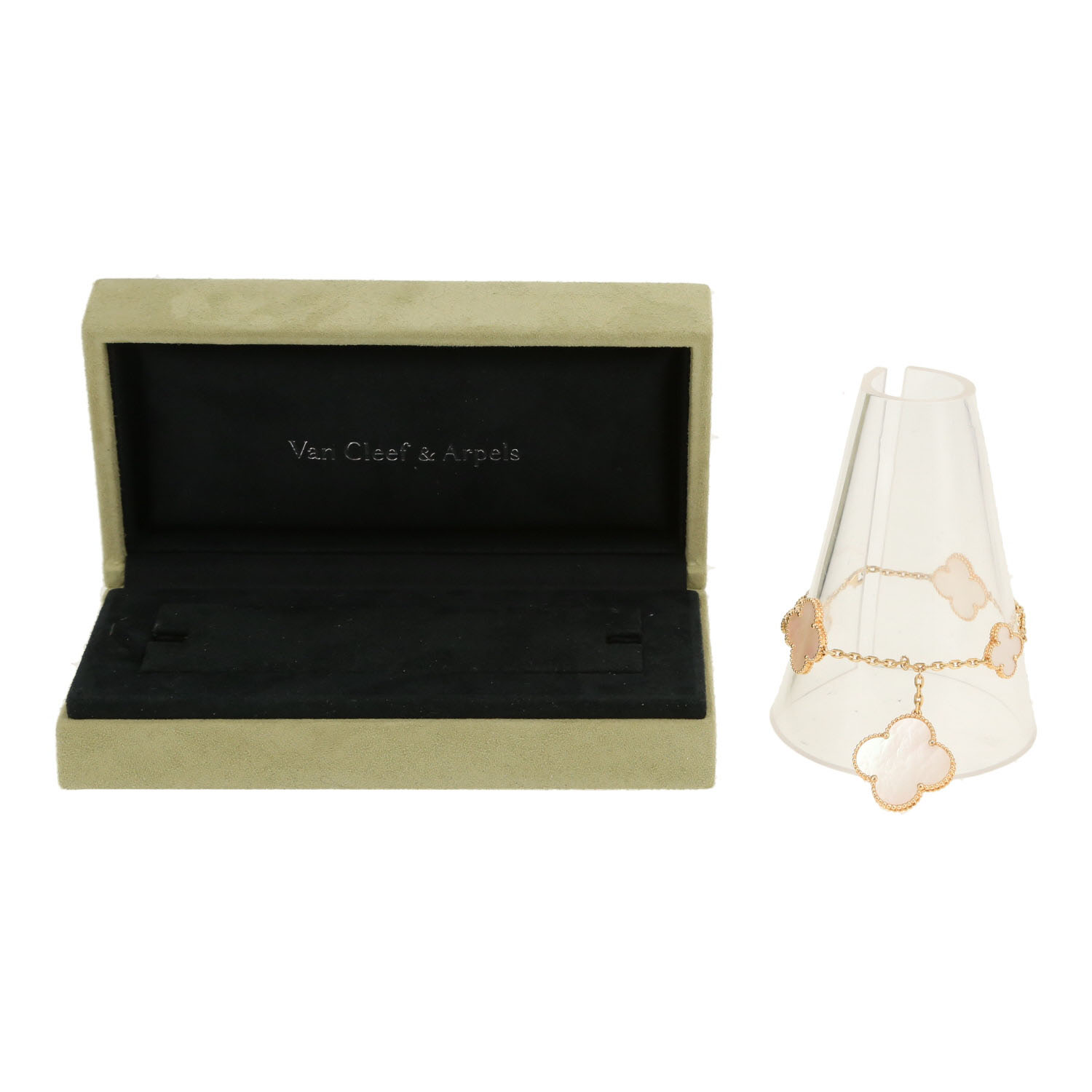 Bracelet Van Cleef & Arpels Magic Alhambra en or jaune et nacre