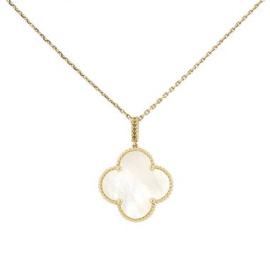 Sautoir Van Cleef & Arpels Magic Alhambra en or jaune et nacre