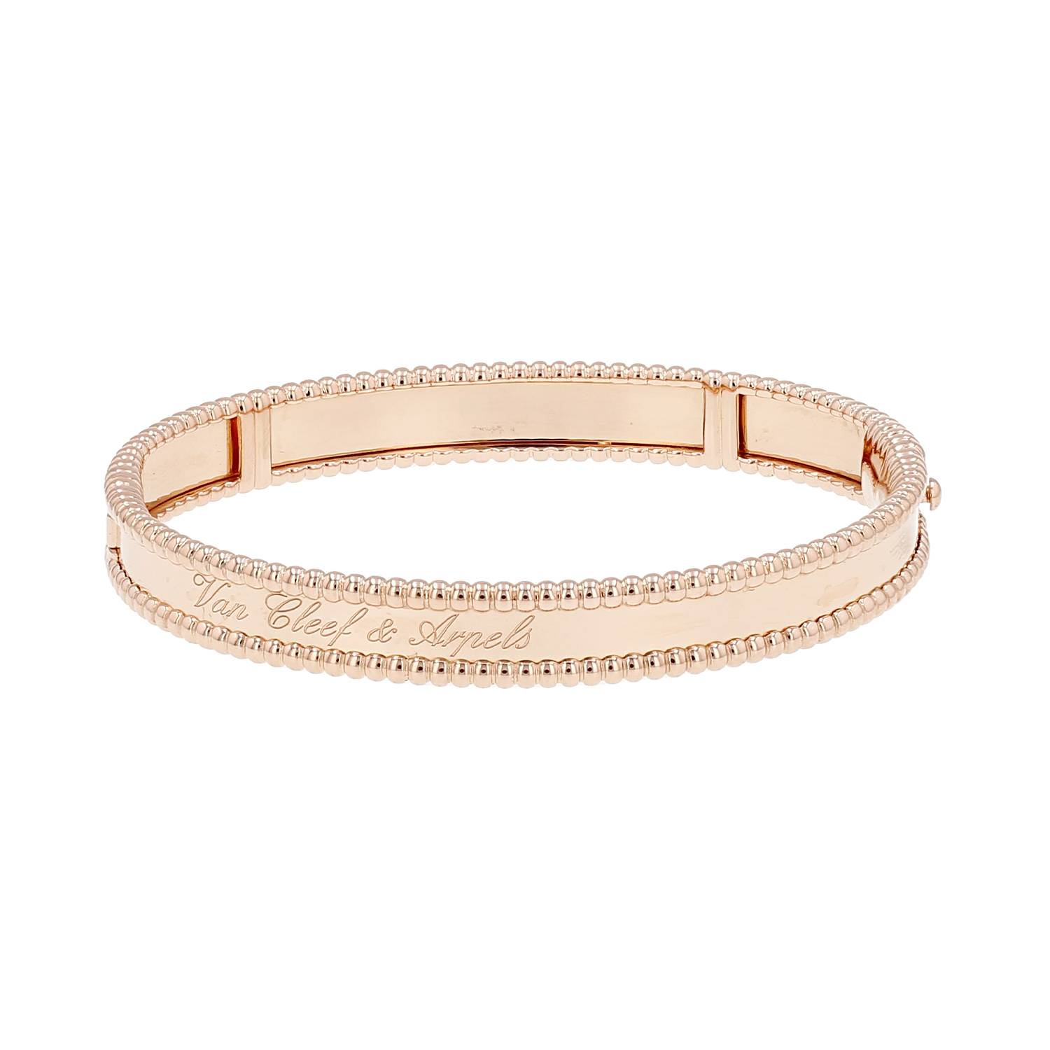 Bracelet Van Cleef & Arpels Perlée Signature en or rose
