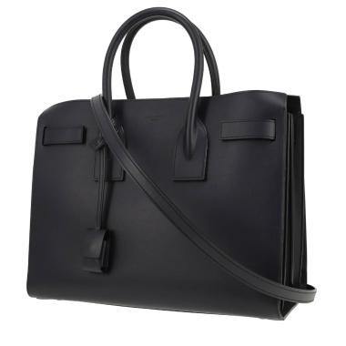 Borsa Saint Laurent  Sac de jour modello piccolo  in pelle blu marino