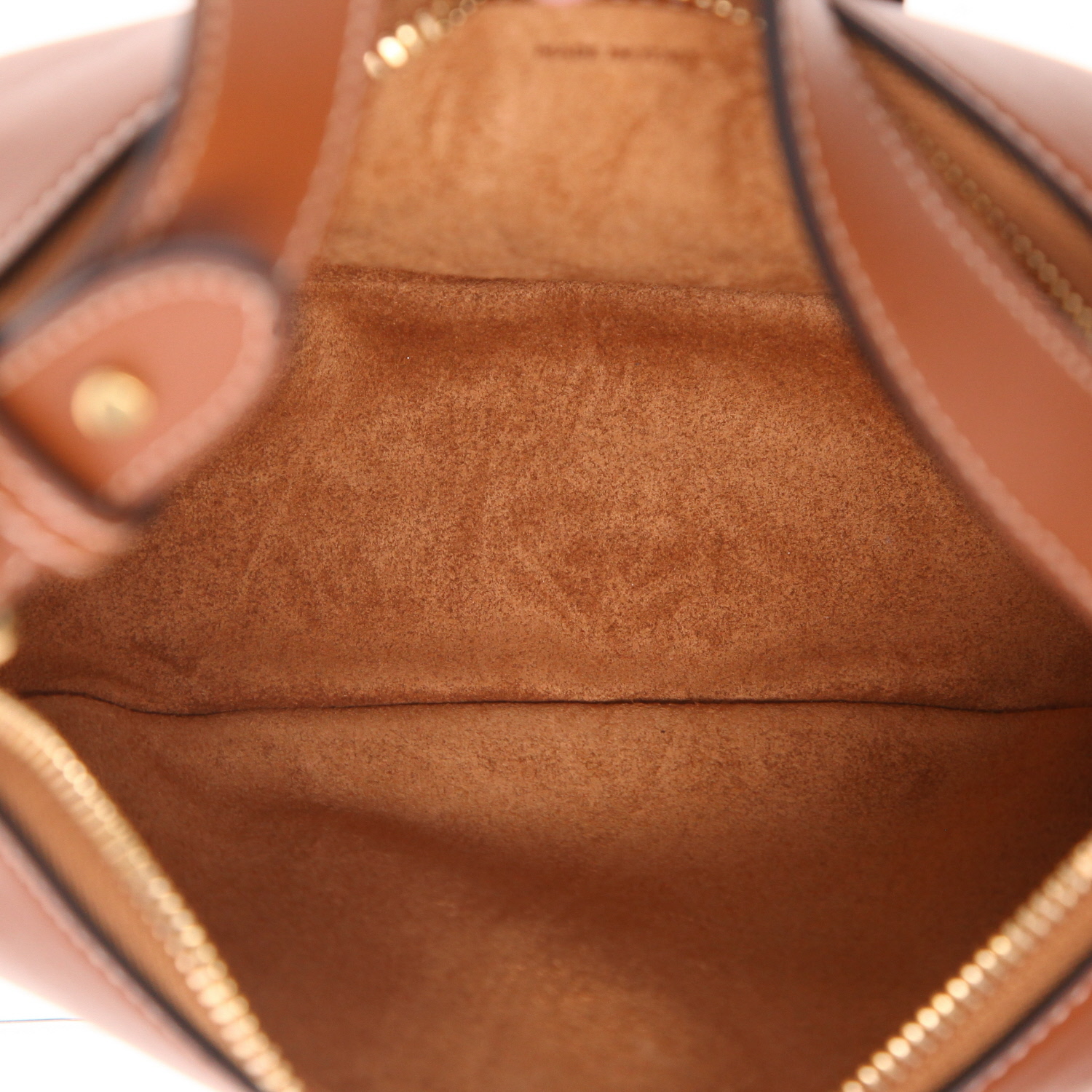 Bolso de mano Celine  Ava Triomphe en cuero marrón - Detail D3