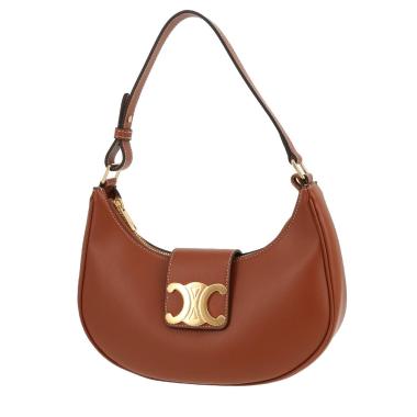 Borsa Celine  Ava Triomphe in pelle marrone