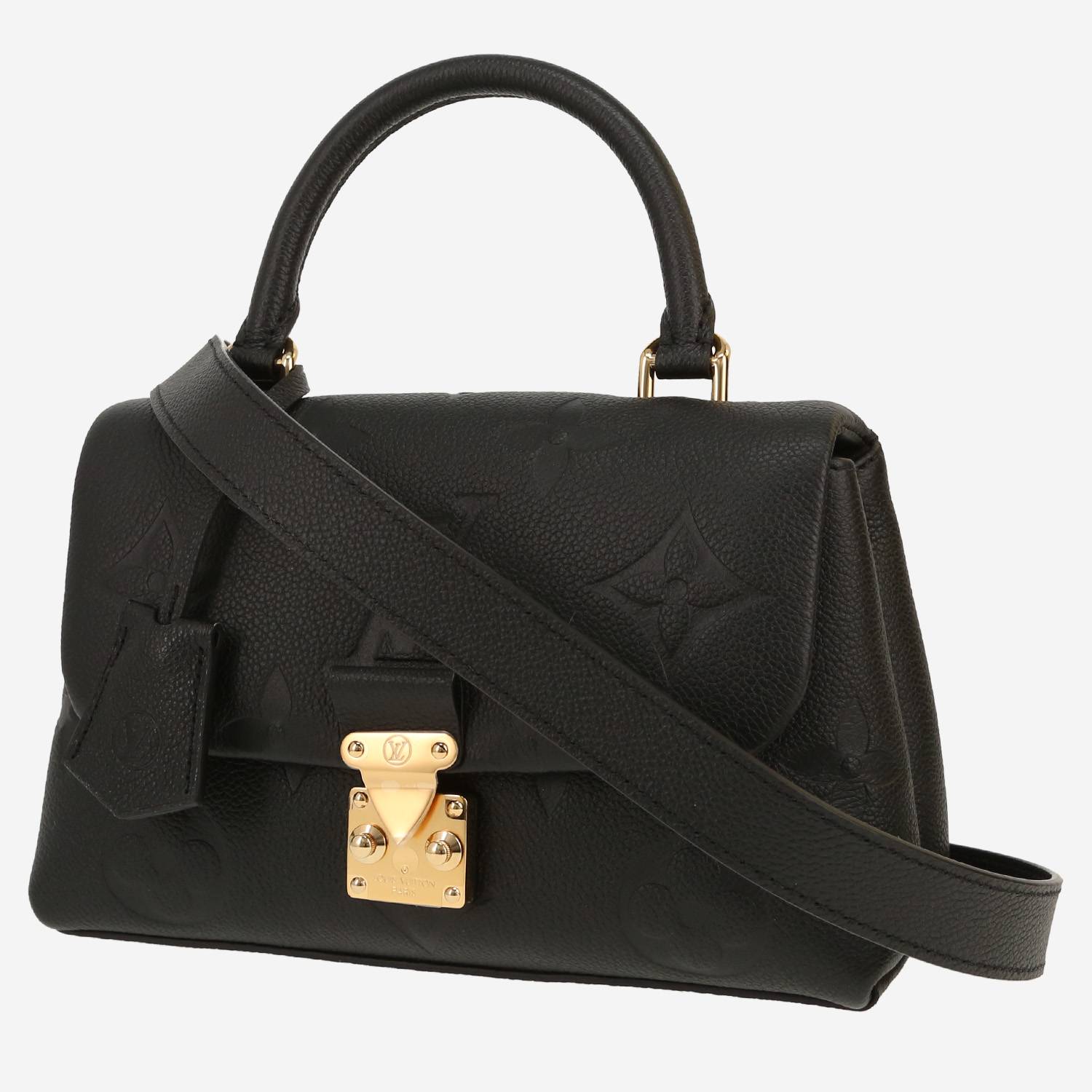 Louis Vuitton  Madeleine shoulder bag  in black empreinte monogram leather