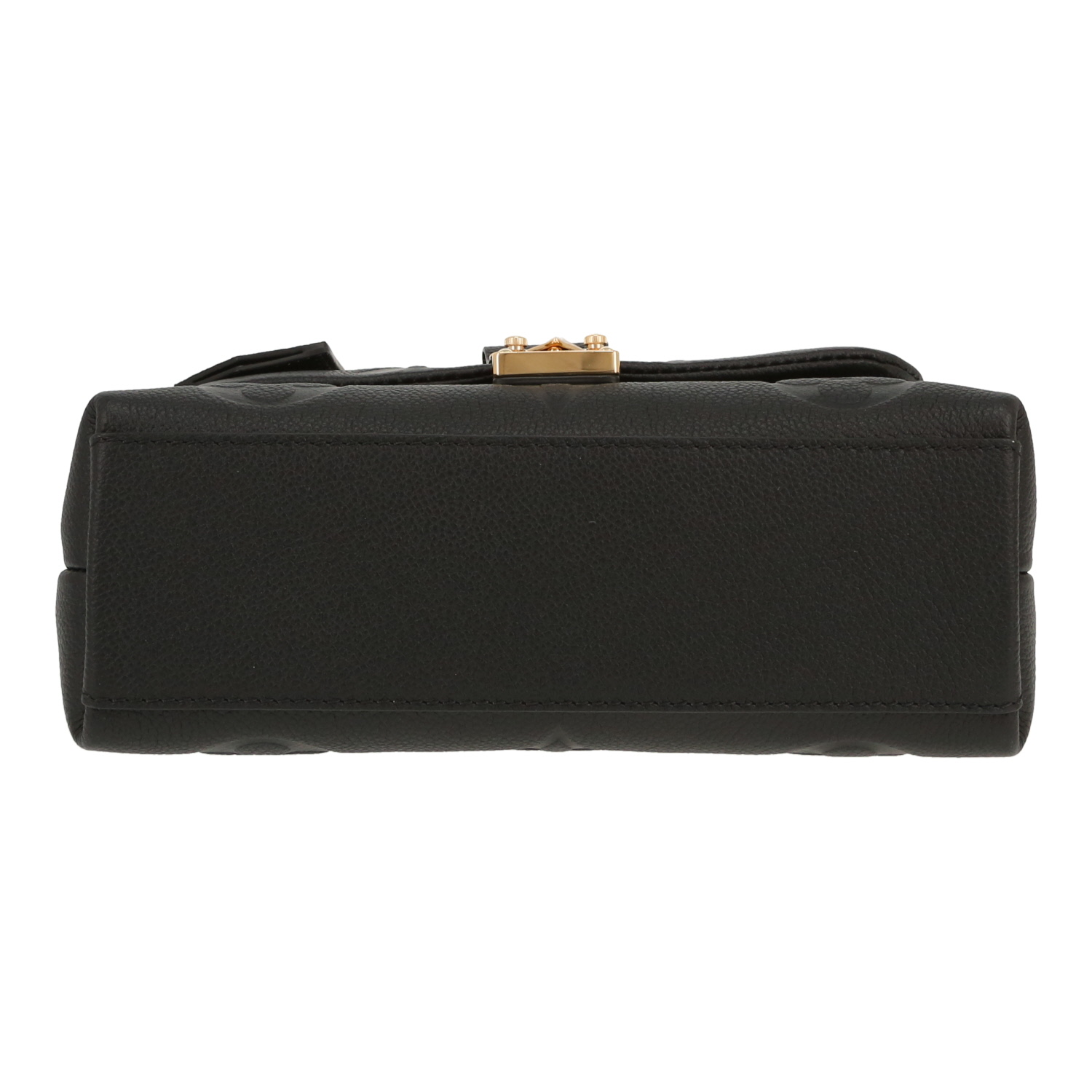 Louis Vuitton  Madeleine shoulder bag  in black empreinte monogram leather - Detail D1