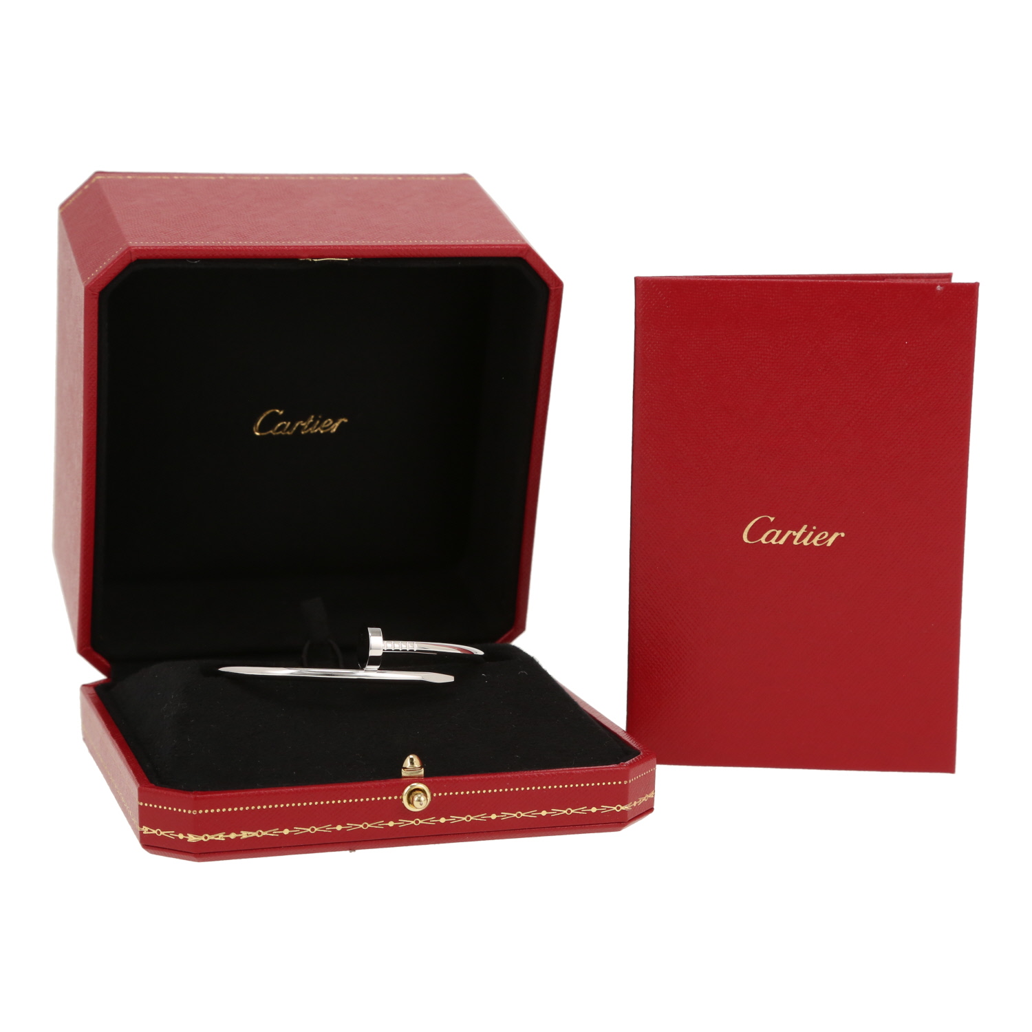 Brazalete Cartier Juste un clou de oro blanco