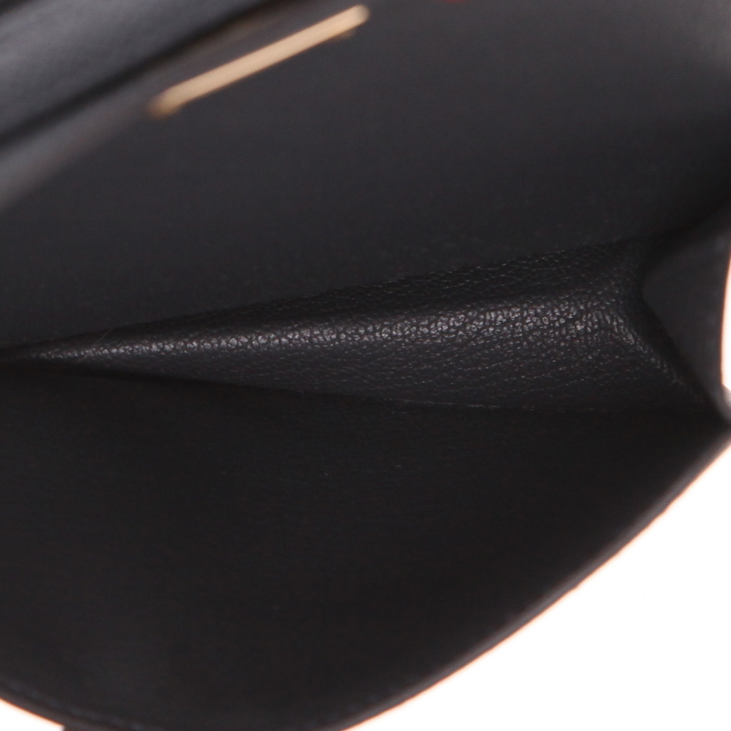 Hermès  Kelly 20 cm Désordre handbag  in Gris Misty epsom leather - Detail D4