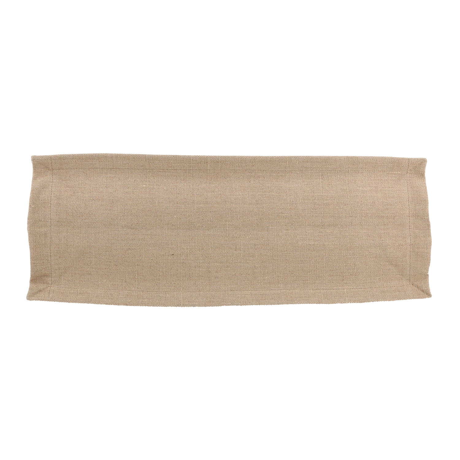 Shopping bag Saint Laurent  Rive Gauche in tela beige e bianca e pelle nera - Detail D1