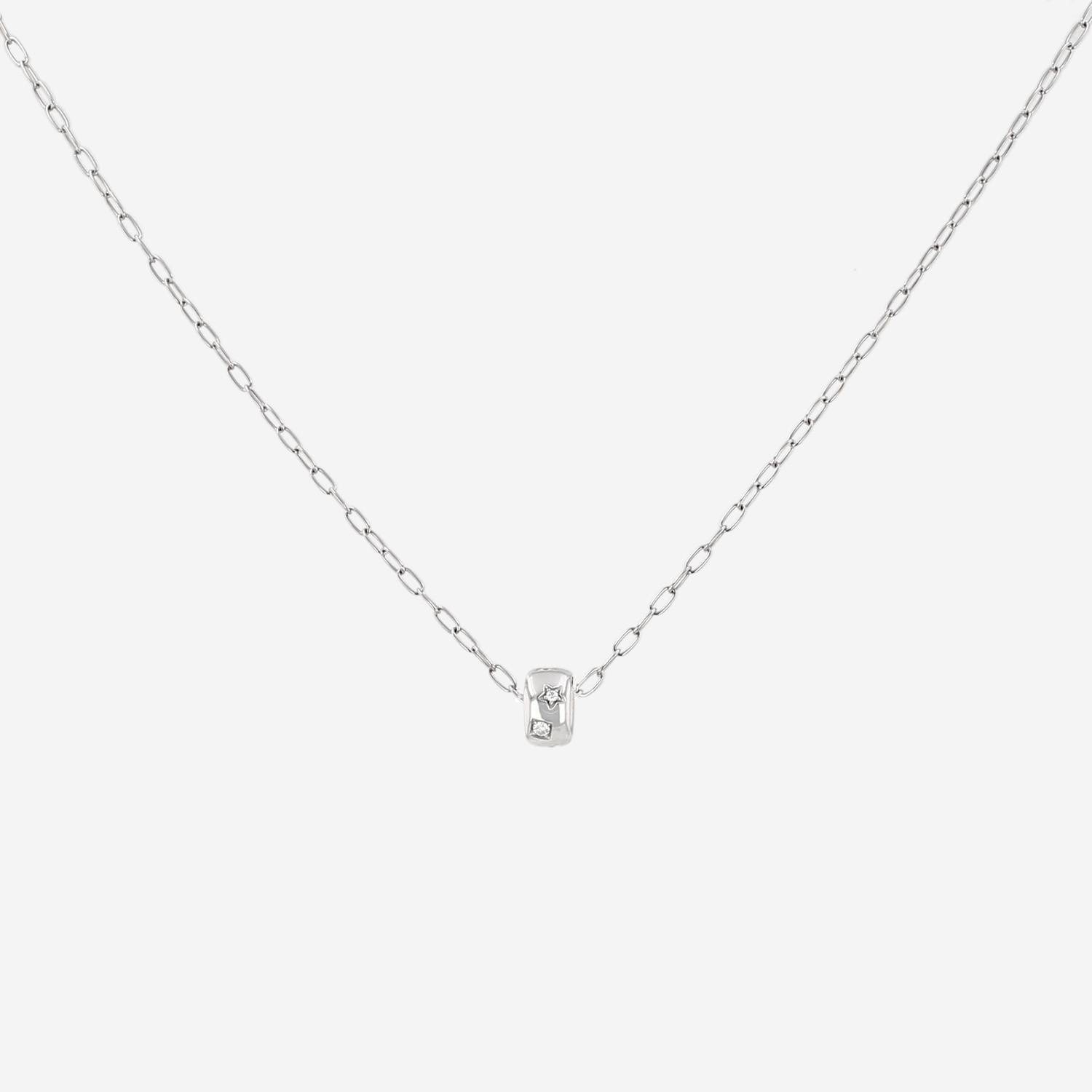 Collana Pomellato Iconica in oro bianco e diamanti