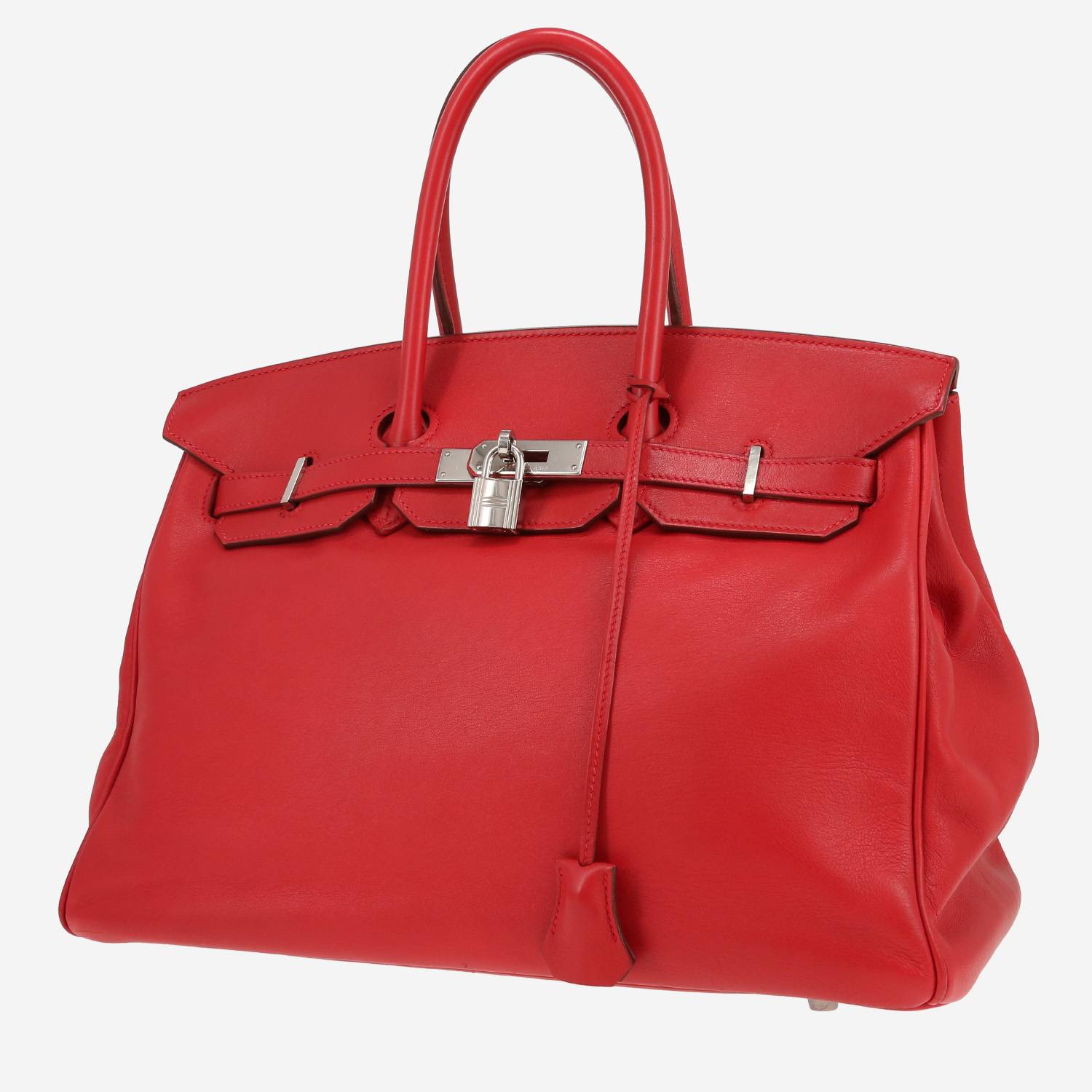 Hermès  Birkin 35 cm handbag  in red Swift leather