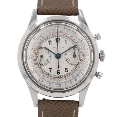 Reloj Zenith Vintage de acero Circa 1950