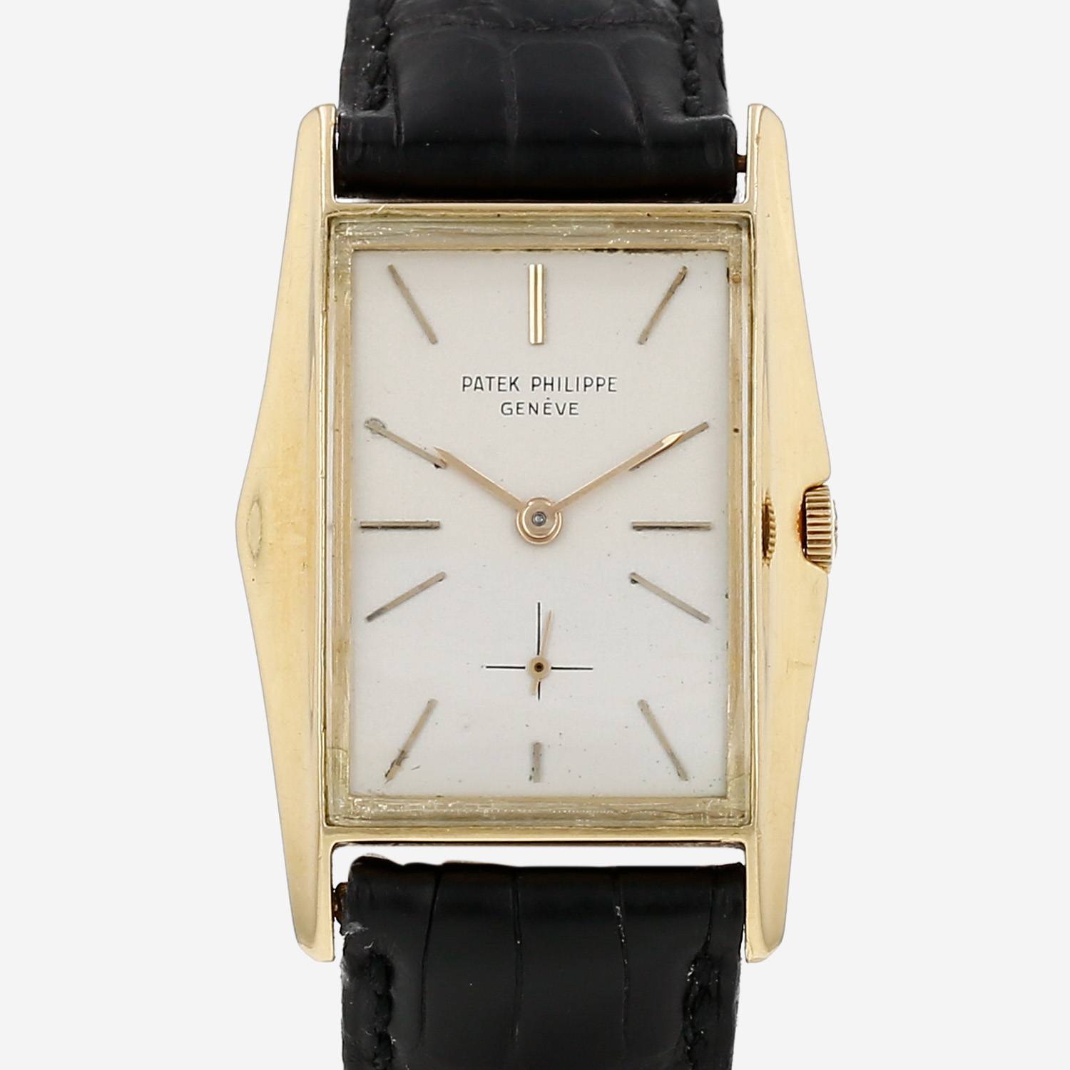 Montre Patek Philippe Manta Ray en or jaune Ref: Patek Philippe - 2554  Vers 1959