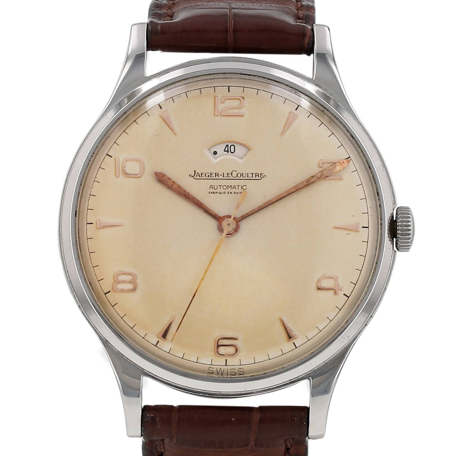 Montre Jaeger-Le Coultre Powermatic en acier Ref: Jaeger-Le Coultre - Montre Jaeger-Le Coultre Powermatic en acier Ref: Jaeger-Le Coultre -