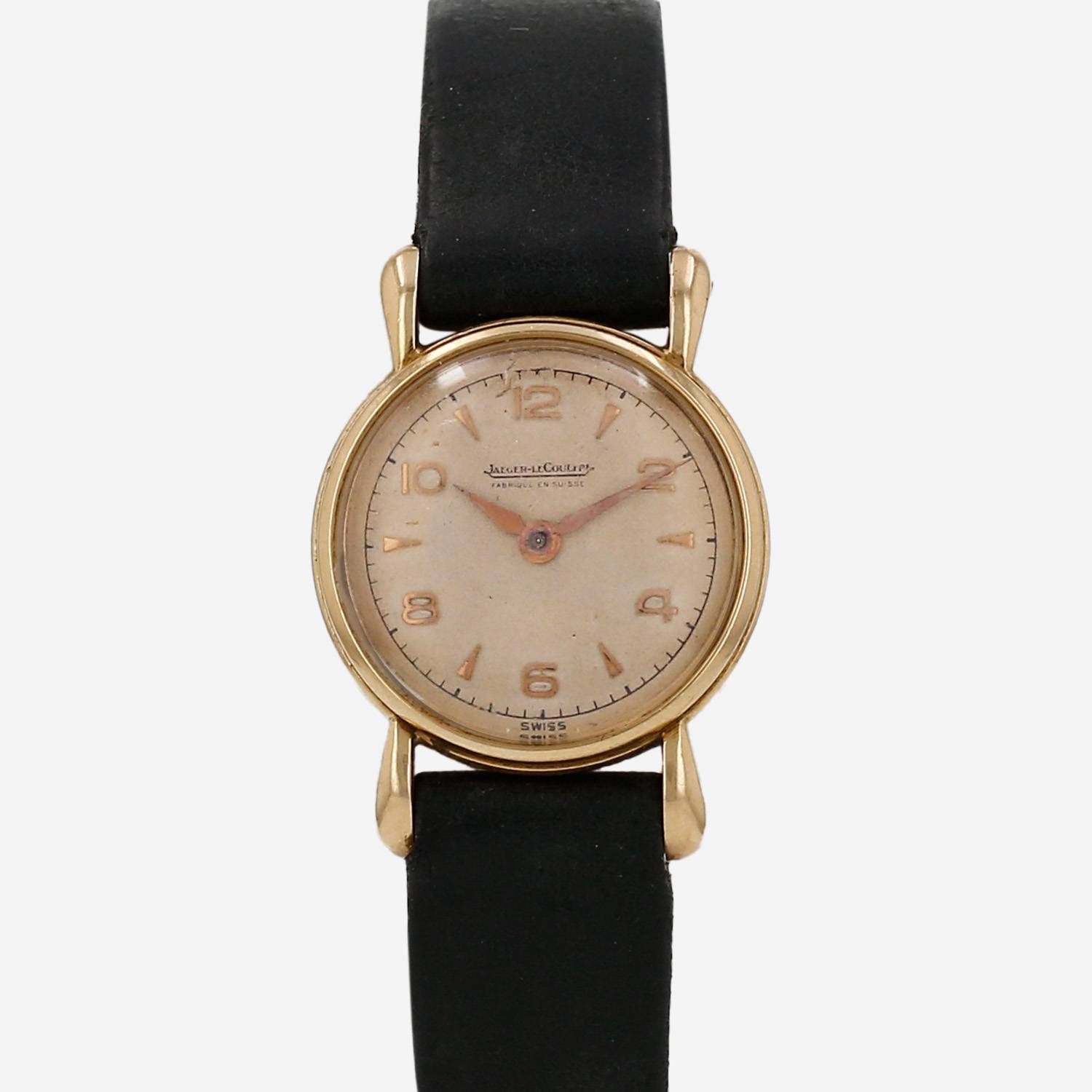 Montre Jaeger-LeCoultre Vintage en or jaune Vers 1950