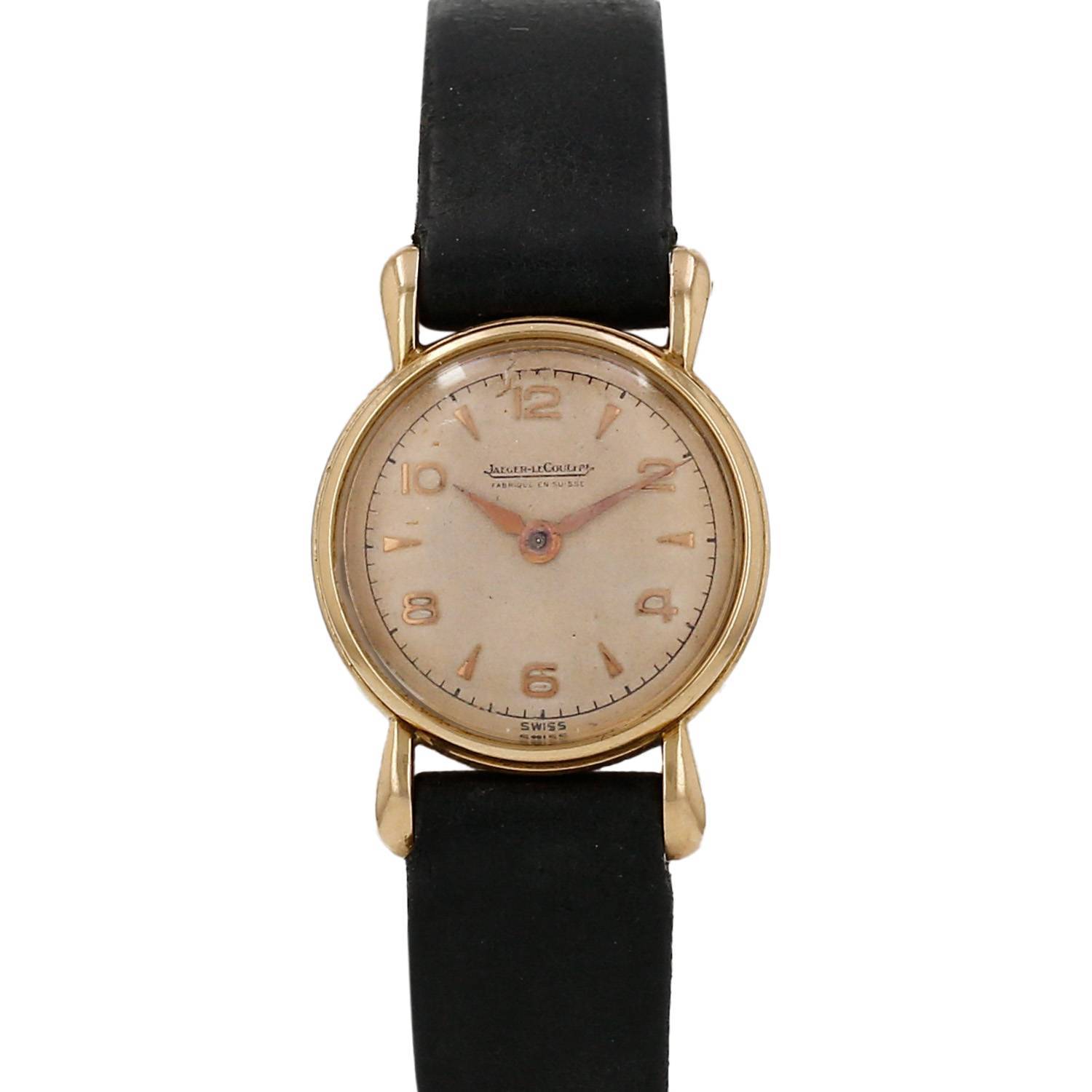 Montre Jaeger-Le Coultre Vintage en or jaune Vers 1950 Montre Jaeger-Le Coultre Vintage en or jaune Vers 1950