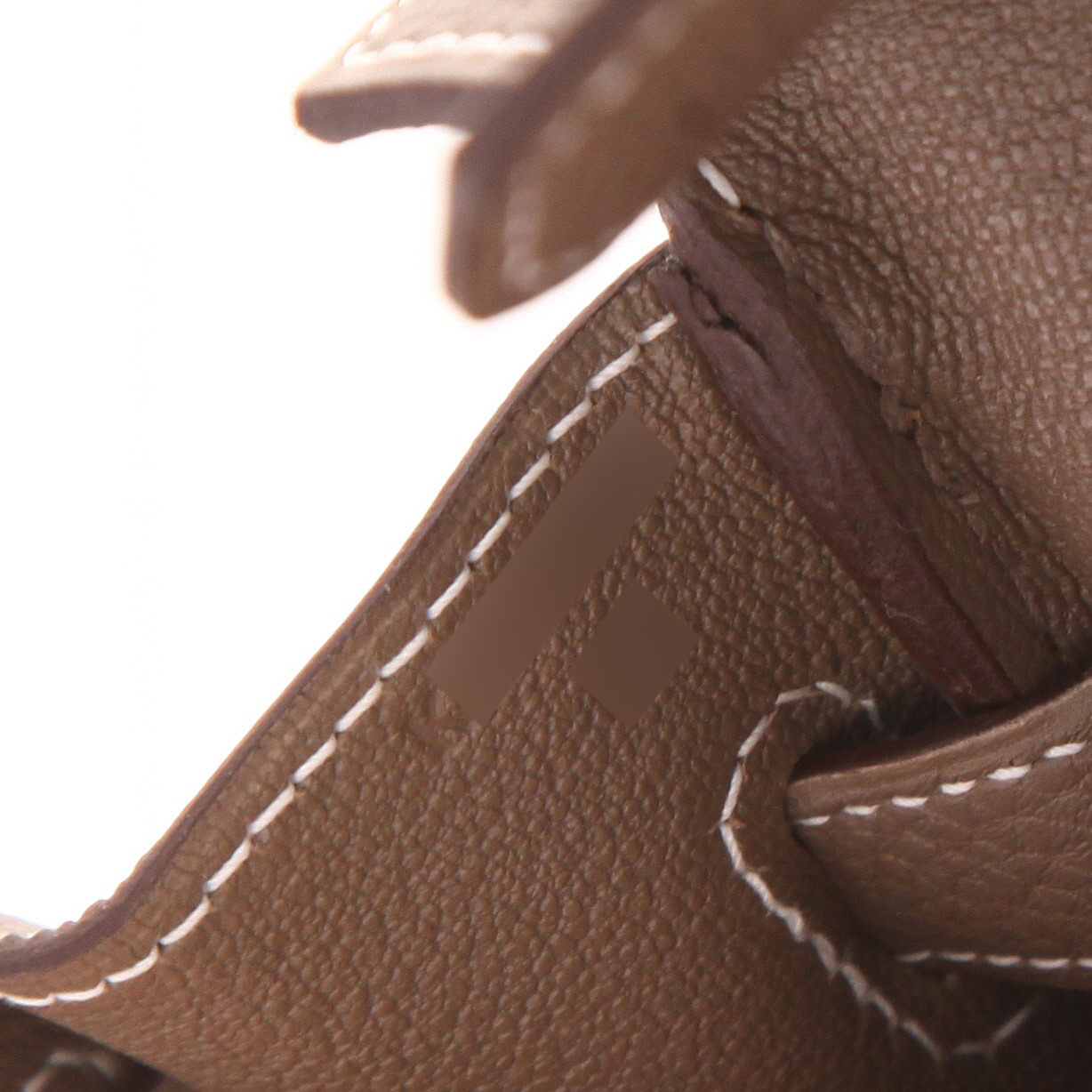Borsa Hermès  Birkin 30 cm in pelle togo etoupe - Detail D4
